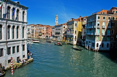 Panorama della citt di Venezia - İtalya