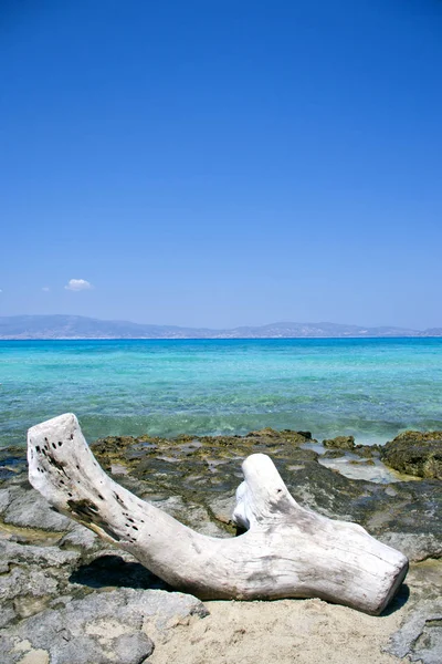 Wspaniałej Plaży Wyspie Kreta Grecja — Zdjęcie stockowe