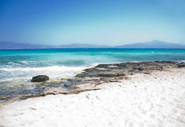 Maravilhosa Praia Ilha Creta Grécia — Fotografia de Stock