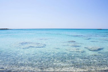Meravigliosa spiaggia dell 'isola di Creta, Elafonissi - Grecia