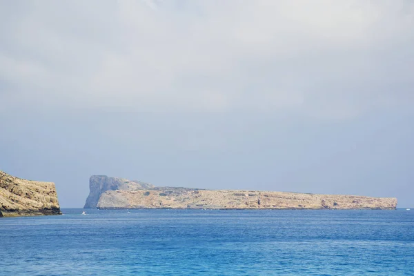 Splendida Isola Gramvousa Mare Azzurro Cristallino Grecia —  Fotos de Stock