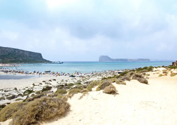 Meravigliosa Laguna Balos Kreta Griechenland — Stockfoto