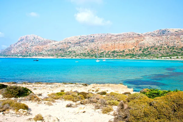 Meravigliosa Laguna Balos Crète Grèce — Photo