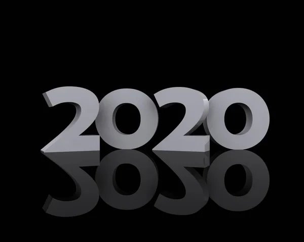 Sritta 2020 Arrivo Del Nuovo Anno — 图库照片