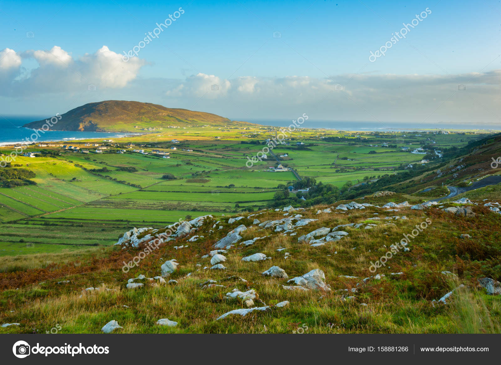 View Of Urris Dunaff From Mamore Gap Clonmany Co Donegal Stock Photo Image By C Paul Shiels View Of Urris Dunaff From Mamore Gap Clonmany Co Donegal Stock Photo Image By C Paul Shiels