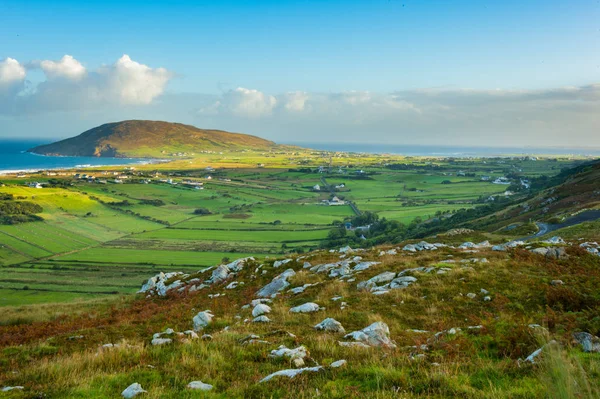 Άποψη του Urris/Dunaff από το Donegal Mamore κενό, το Clonmany, Co. — Φωτογραφία Αρχείου