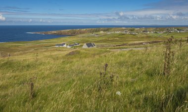 Cnoc Fola yaban Atlantik yol boyunca, bakış açısından görüntüleme