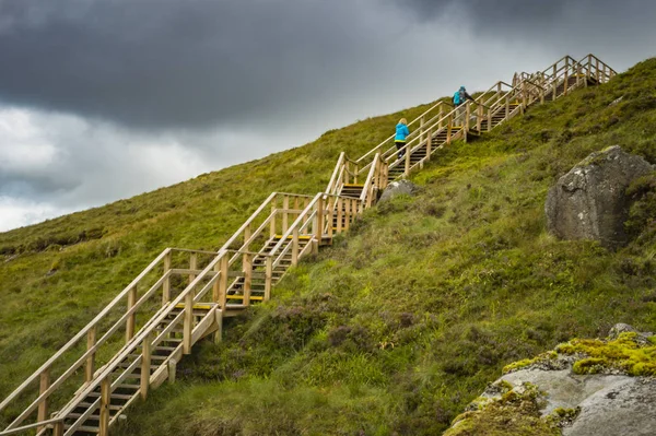 Cuilcagh 山で天国への階段の表示 — ストック写真