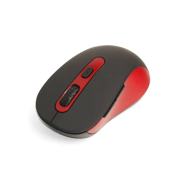 Wireless mouse on white background