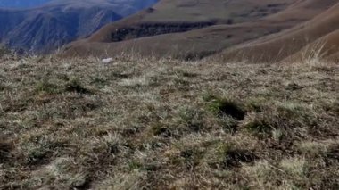 Elbruz Dağı üzerinde kaydırma dikey