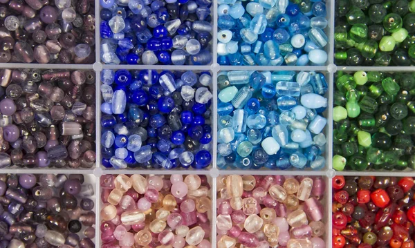 Pérolas contas bijouteri botões — Fotografia de Stock