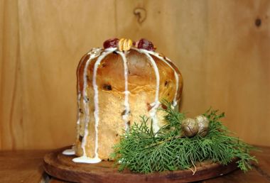 Noel tablo tatlı ekmek