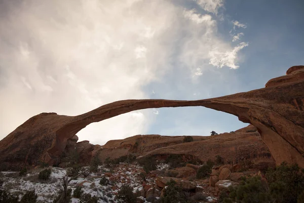 El Arco del Paisaje en el Parque Nacional Arches —  Fotos de Stock