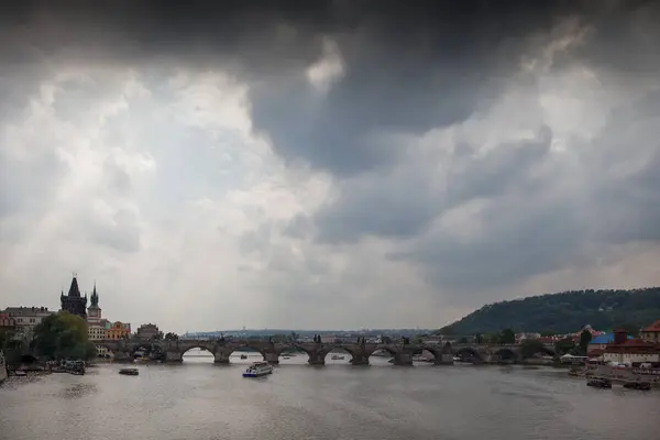 Bridge, Praga, República Checa — Fotografia de Stock