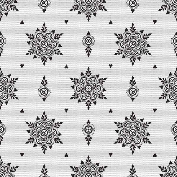 Seamless lace pattern — Stock Vector