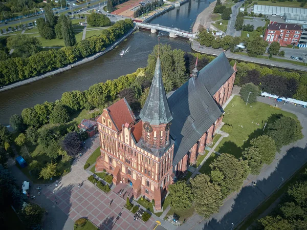 Königsberg Katedrali. Kaliningrad, eskiden Koenigsberg, Rusya Federasyonu — Stok fotoğraf
