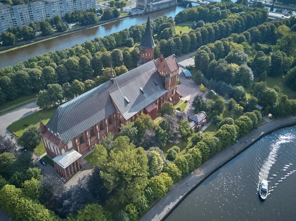 Konigsberg Domkirke. Kaliningrad, tidligere Koenigsberg, Rusland - Stock-foto