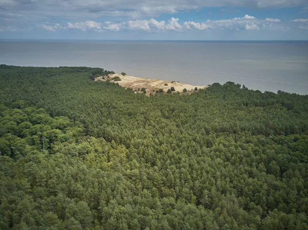 Aerial view of Curonian Spit. — Stock Photo, Image