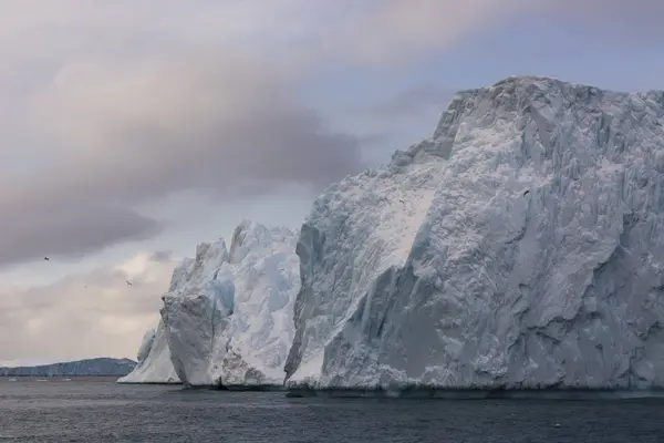 Lodowców Ilulissat Llulissat Disko Bay Grenlandia — Zdjęcie stockowe