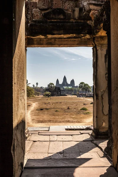 Widok z Angkor Wat — Zdjęcie stockowe