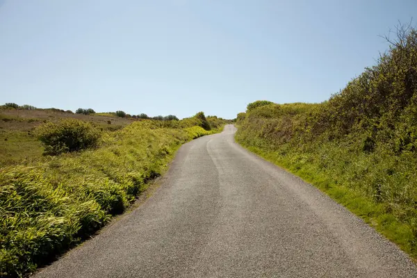 Empty Rural road — Stok fotoğraf