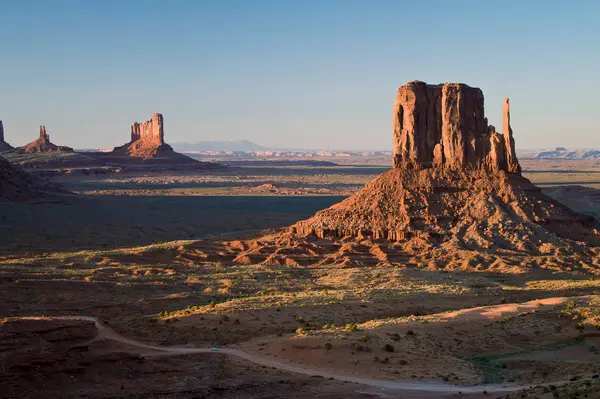 Landscape of monument Valley Navajo Tribal Park — Stock Photo, Image