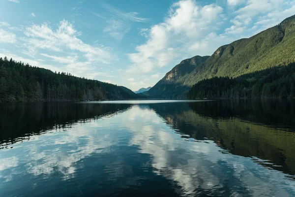 Vacker Utsikt Över Buntzen Lake British Columbia Kanada — Stockfoto