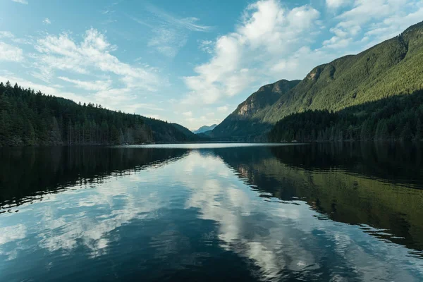 Scénický Výhled Jezero Buntzen Britská Kolumbie Kanada — Stock fotografie