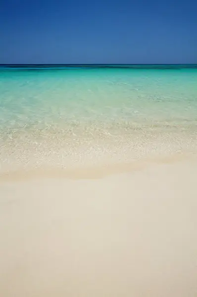 Vista Panorámica Playa Tabyana Isla Roatán — Foto de Stock