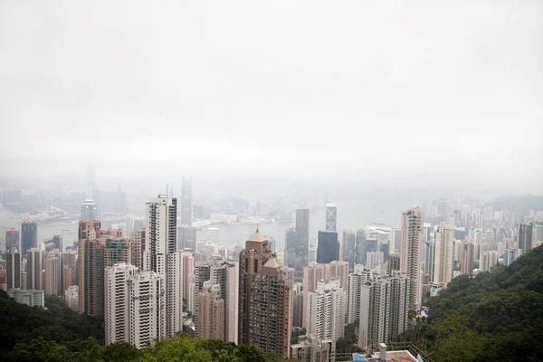 Cityscape com arranha-céus — Fotografia de Stock
