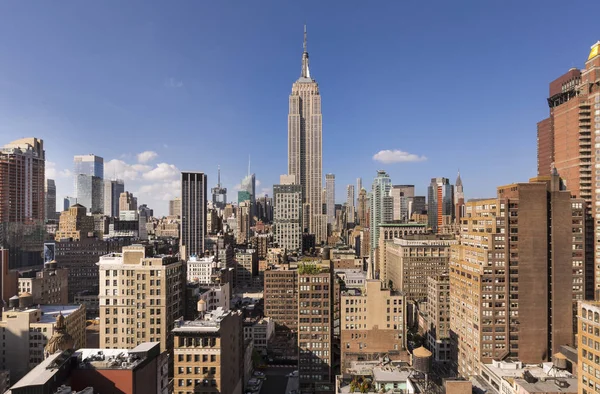 Midtown Manhattan Empire State Building New York Usa — Stock Photo, Image