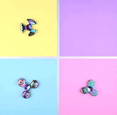 El topluca spinner oyuncak grubu.