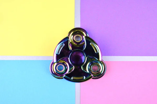 Grupo de mano fidget spinner juguete . — Foto de Stock