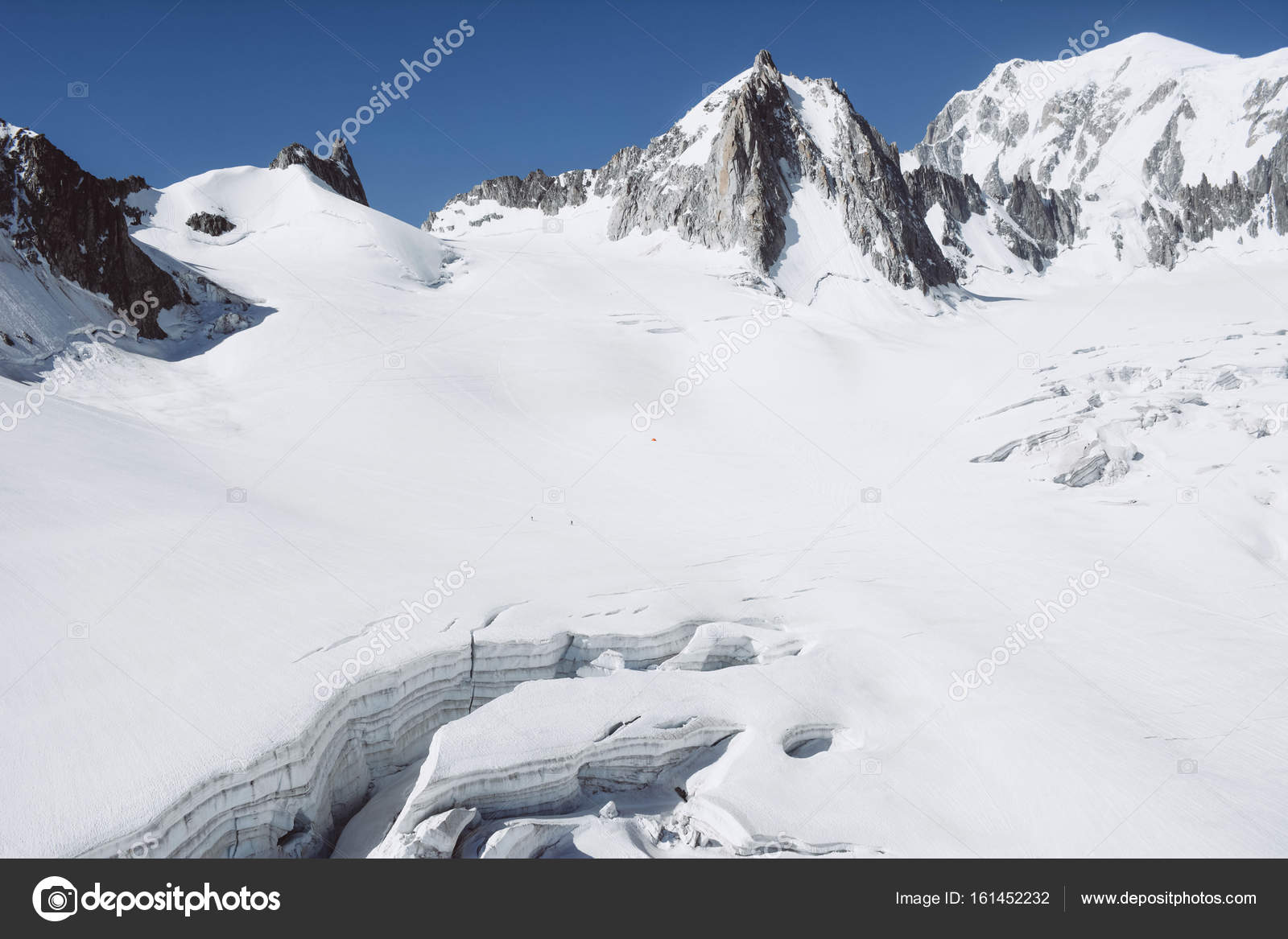Mont Blanc La Plus Haute Montagne Deurope Photographie