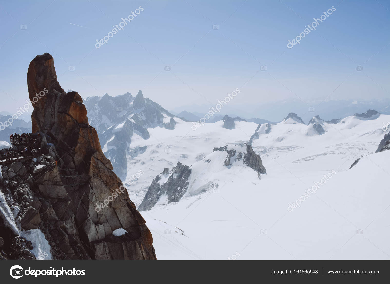 Mont Blanc La Plus Haute Montagne Deurope Photographie