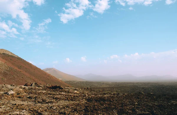 Kanarya Adaları Lanzarote Timanfaya Milli Parkı.