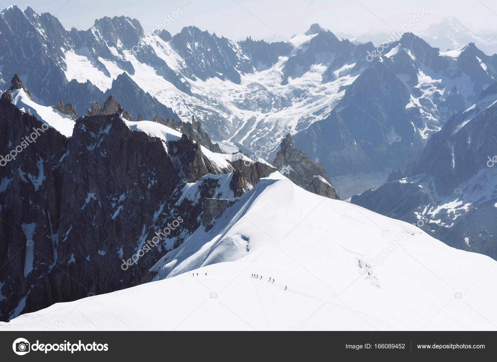 Mont Blanc La Plus Haute Montagne Deurope Photographie