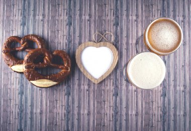 Oktoberfest bira Festivali arka plan.