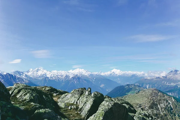 Wunderschöne Landschaft in den Alpen. — Stockfoto