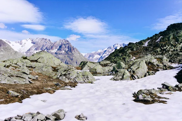 Prachtige landschap in de Alpen. — Stockfoto