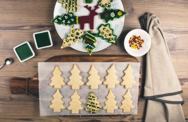 Lezzetli Noel gingerbread çerezleri