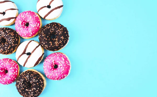 Buzlanma ile kaplı çörek.