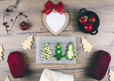 Noel için hazırlanıyor.