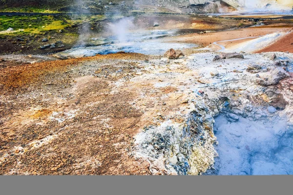 Campo de Fumarole en Namafjall, Islandia . —  Fotos de Stock