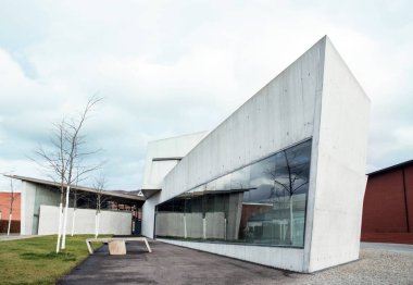 Weil Am Rhein, Almanya - 26 Kasım 2017: itfaiye buildin