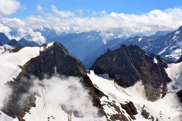 Schweiziska Alperna Visa från berget Pilatus, Schweiz — Stockfoto