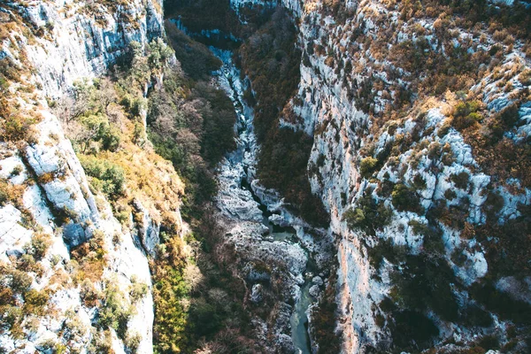 Vackra landskapet i Gorges du Verdon i södra Frankrike. — Stockfoto