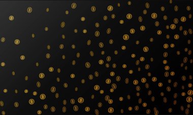 Bitcoins güvenlik iş geçmişi. Bitcoin Kripto incelemesi görselleştirme. İş cüzdan arka plan, güvenlik Döviz Alım Satım, vektör modeli. Kripto sanal ödeme vade. Altın para ticaret