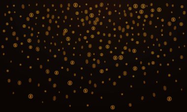 Bitcoins güvenlik iş geçmişi. Bitcoin Kripto incelemesi görselleştirme. İş cüzdan arka plan, güvenlik Döviz Alım Satım, vektör modeli. Kripto sanal ödeme vade. Altın para ticaret