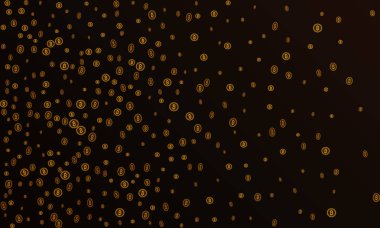 Bitcoins güvenlik iş geçmişi. Bitcoin Kripto incelemesi görselleştirme. İş cüzdan arka plan, güvenlik Döviz Alım Satım, vektör modeli. Kripto sanal ödeme vade. Altın para ticaret